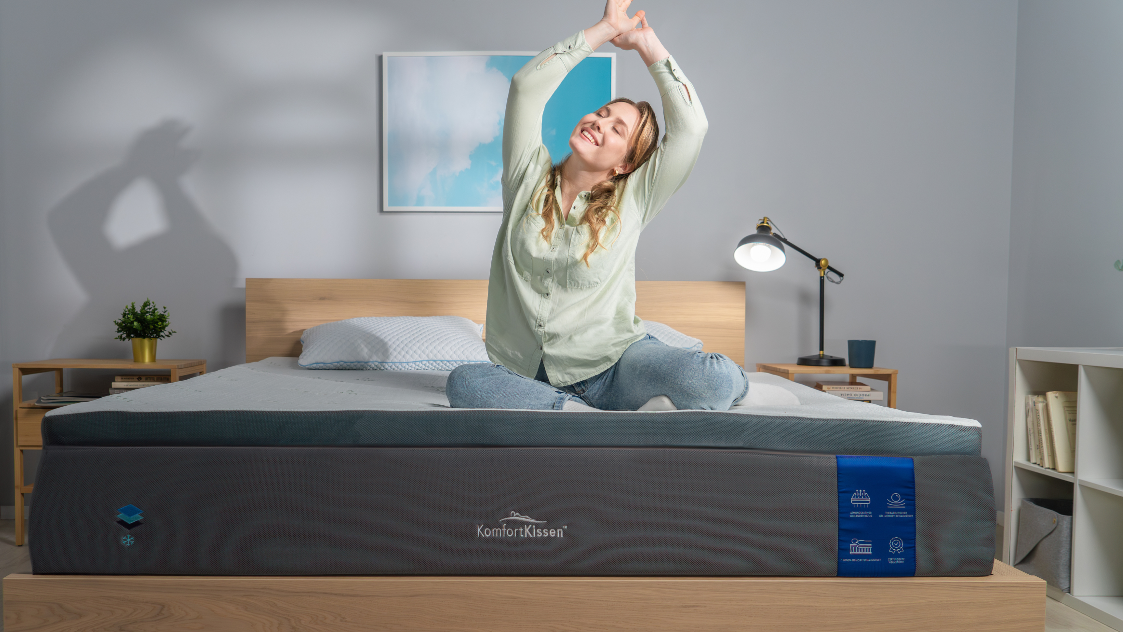 Gel-Memory-Foam-Topper: Was er ist und warum er Ihren Schlaf sofort verändert