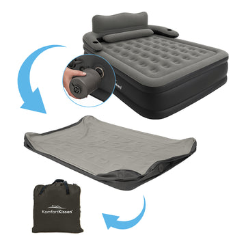 3 in 1 schlafsack kissen und luftmatratze 3-in-1-Premium-Luftmatratze