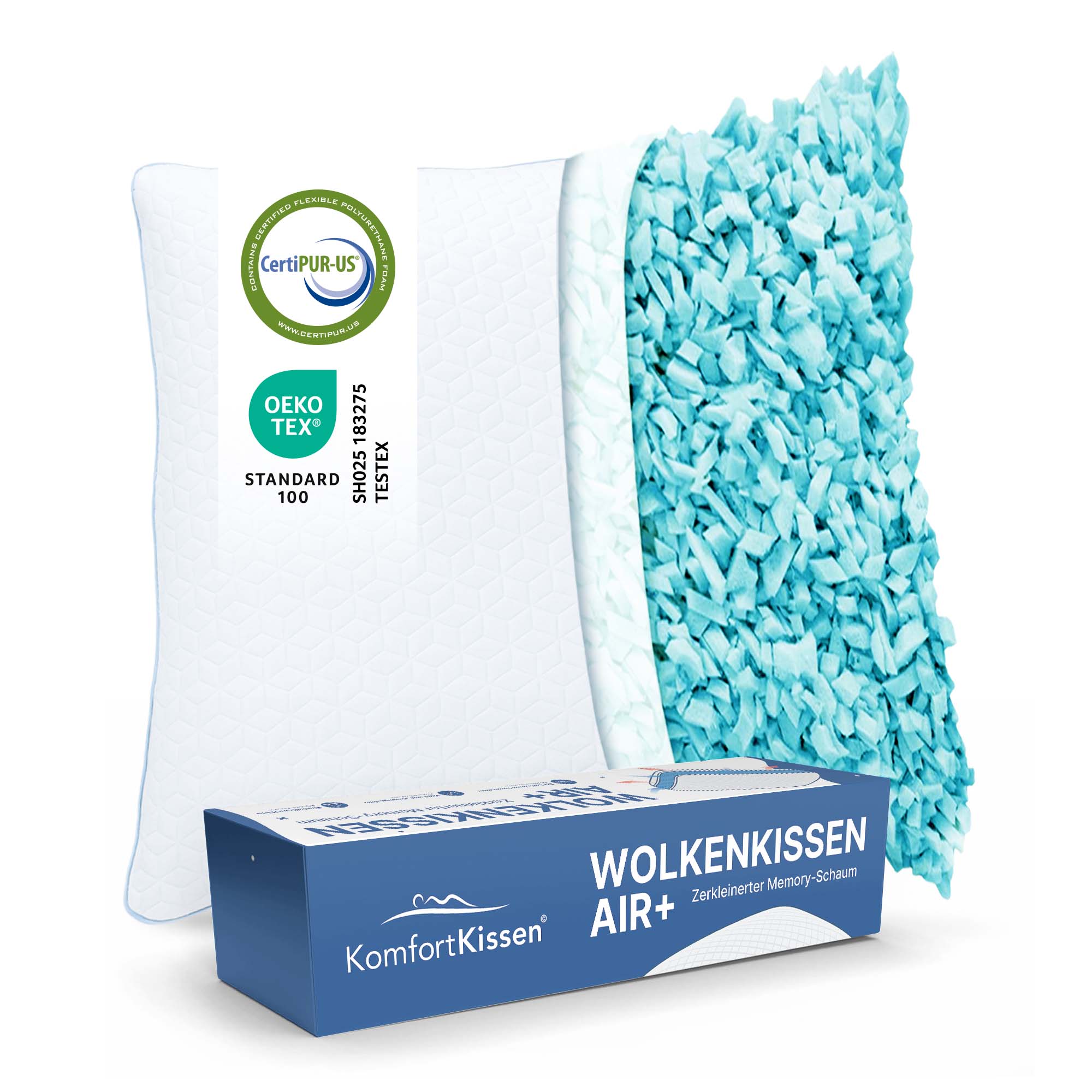 Oreiller Cloud Air+ – 80 x 80 cm 