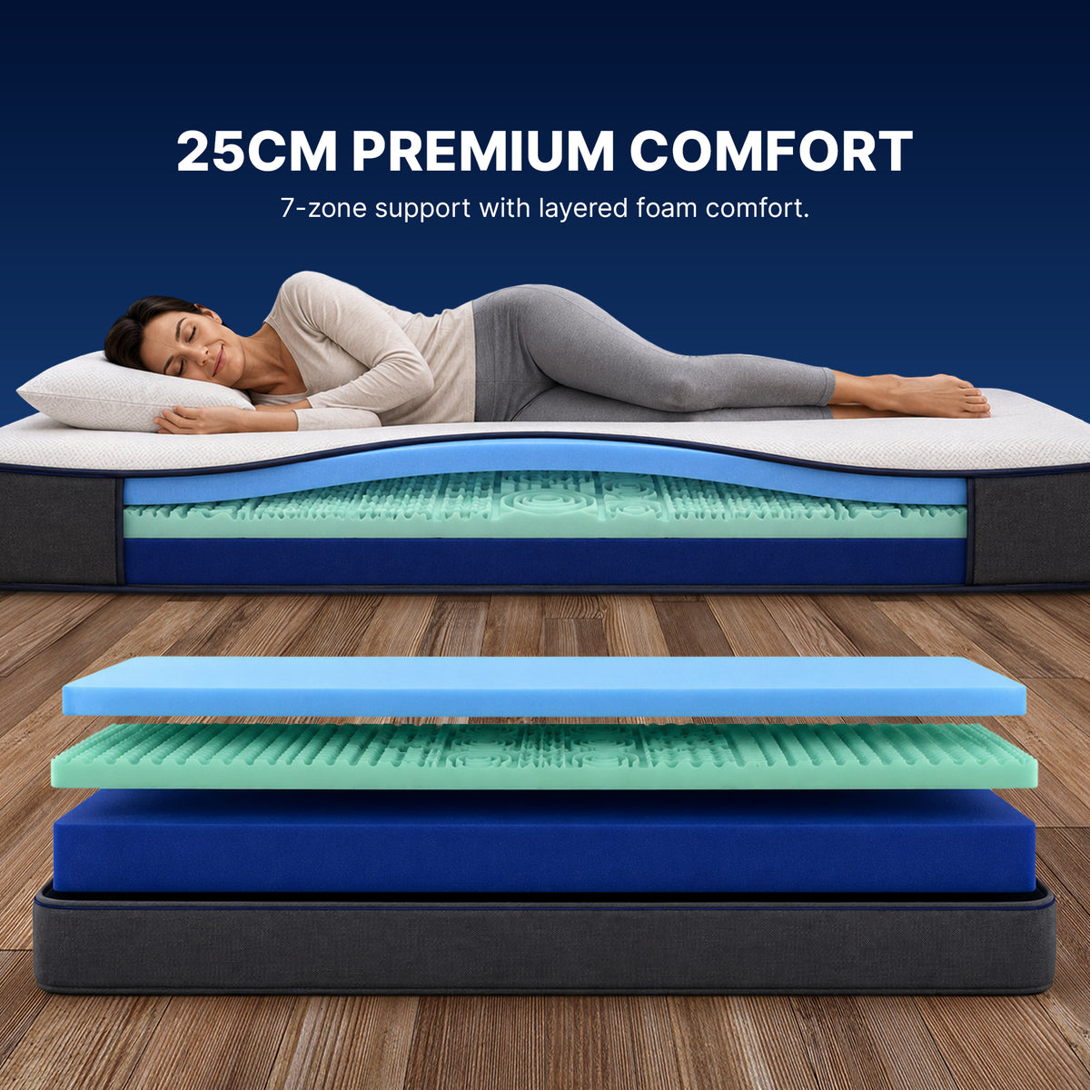 25 cm Premium Comfort