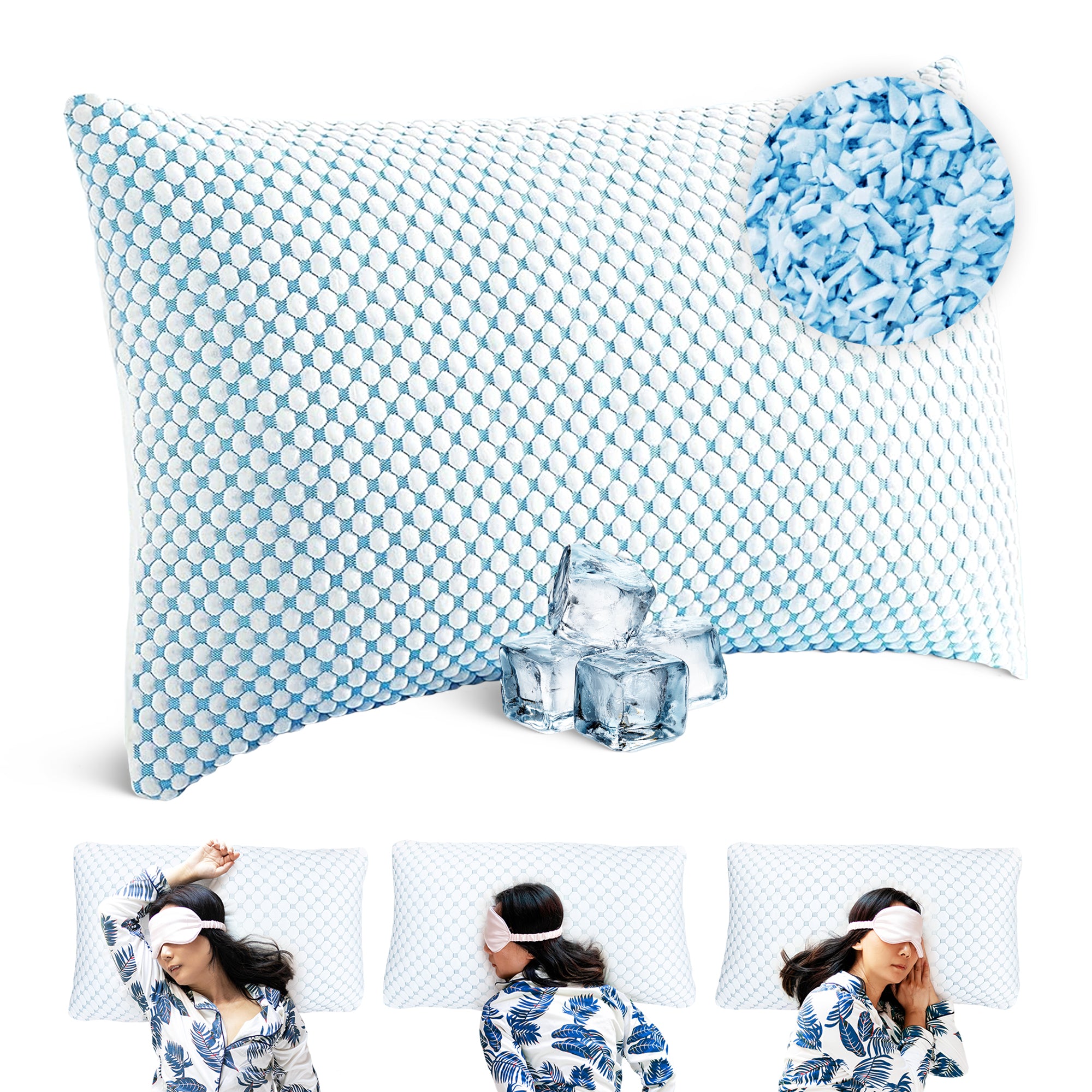 Cloud Pillow - Premium Memory Foam Pillow - Height Adjustable 