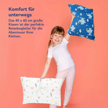 Cuscino Comfort 80x80cm per dormire, microfibra, anallergico