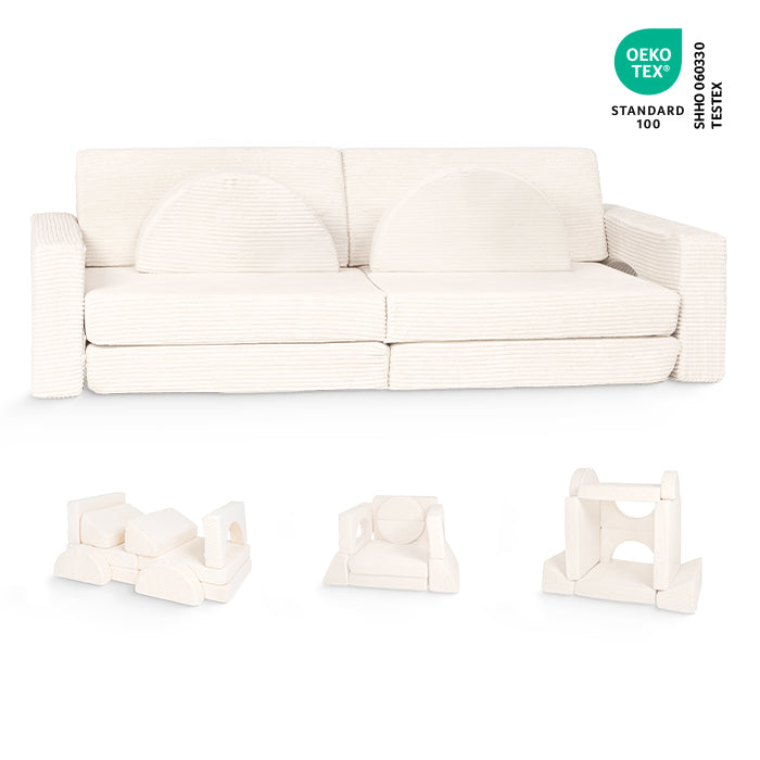 Beige a coste swatch