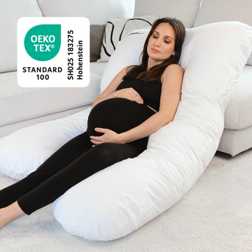 Cuscino Gravidanza Per Dormire Laterale - Regolabile E Portatile Con Fodera Traspirante Grigio - Foto 1