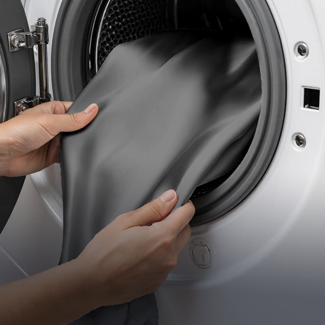 Satin cotton fitted sheet 