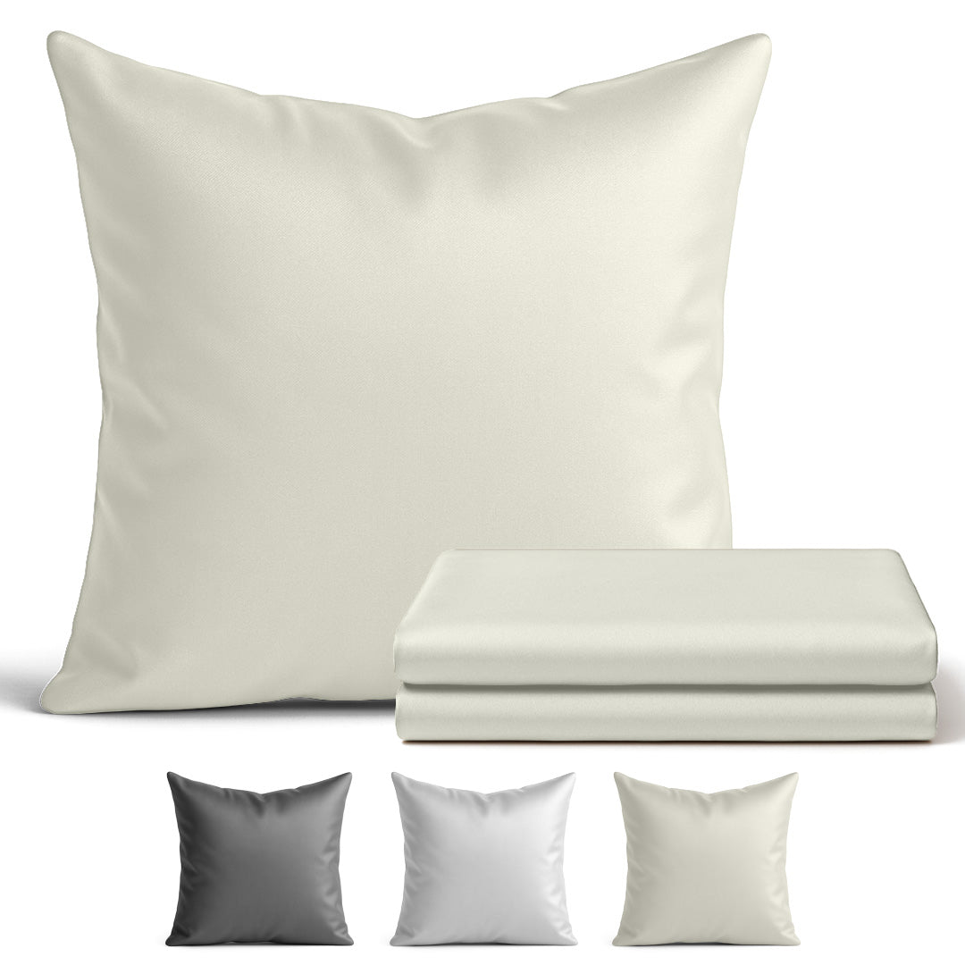 Satin cotton fitted sheet 