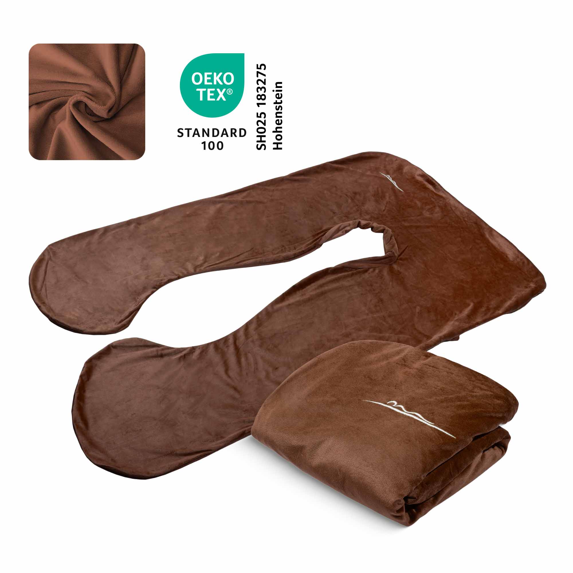 Ersatzbezug - Mikroplüsch (Braun)