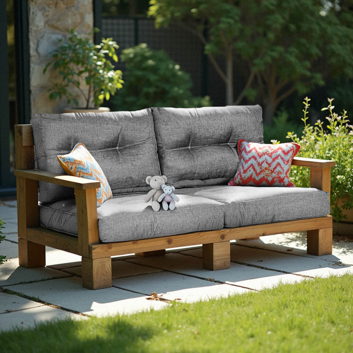 Premium -kuormalavatyyny - ulko- ja sisätilojen tyyny