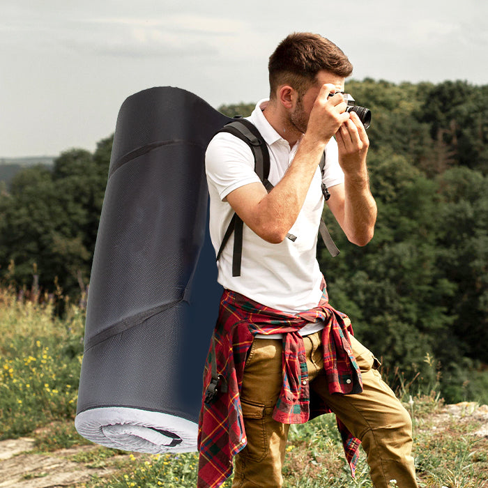 Tragbare Memory-Foam-Matratze – wasserdichter Bezug & Reisetasche