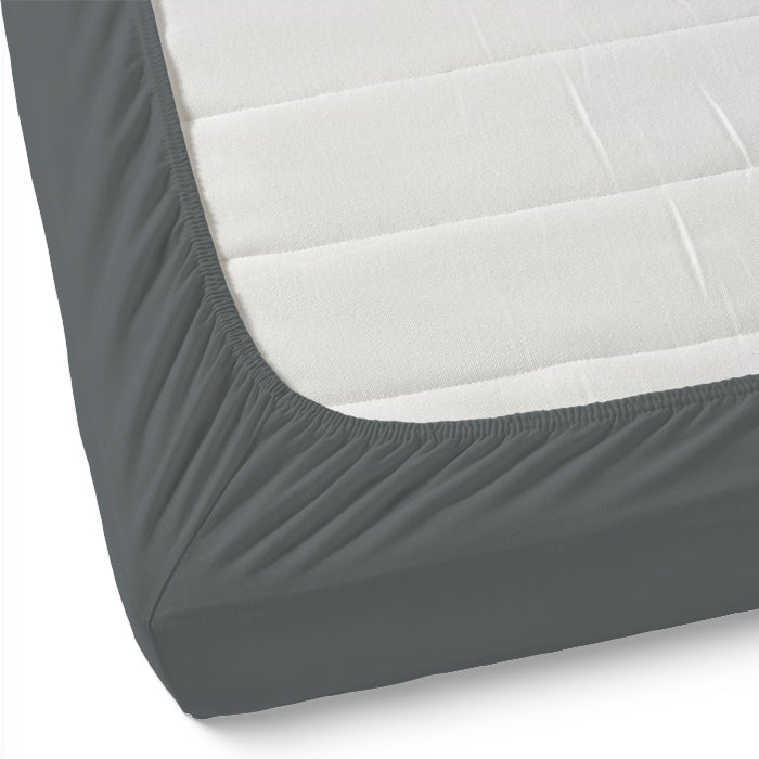 Satin Baumwolle Spannbettlaken - KomfortKissen.de