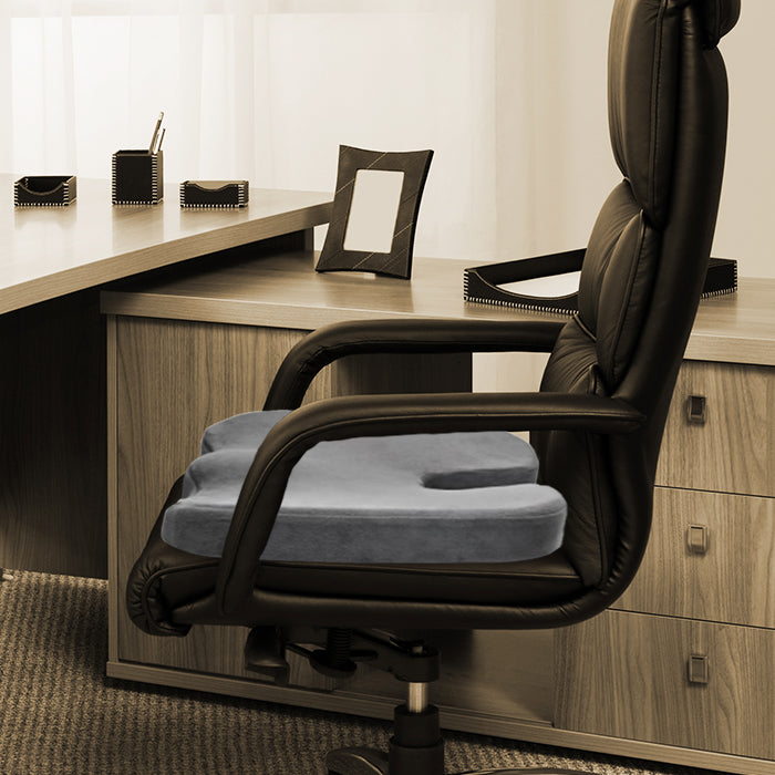 Cuscino Memory Foam Ergonomico Per Coccige E Sciatica - Per Sedia Da Ufficio, Auto, Sedia A Rotelle