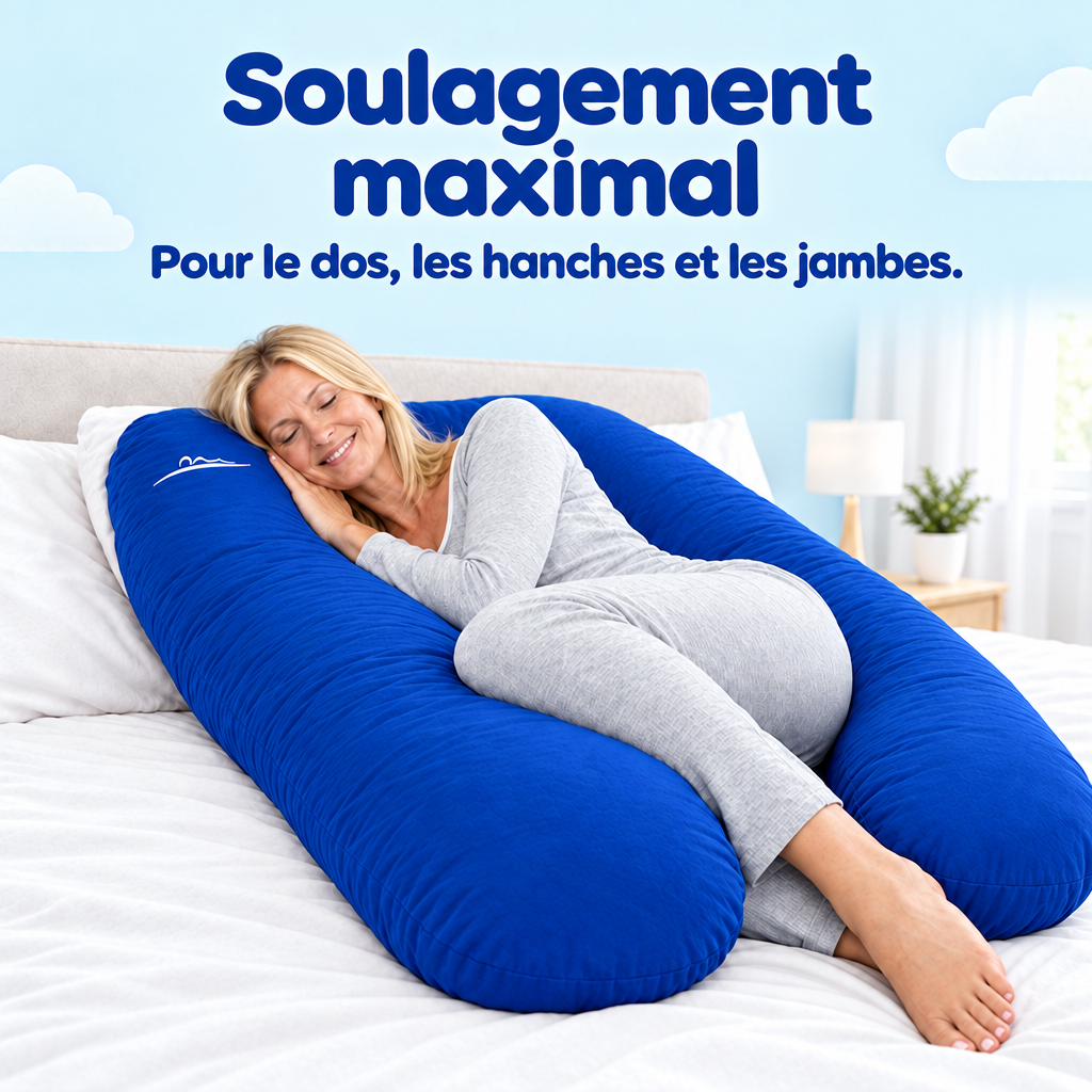 Soulagement maximal – pour le dos, les hanches et les jambes – Blau (Blue)