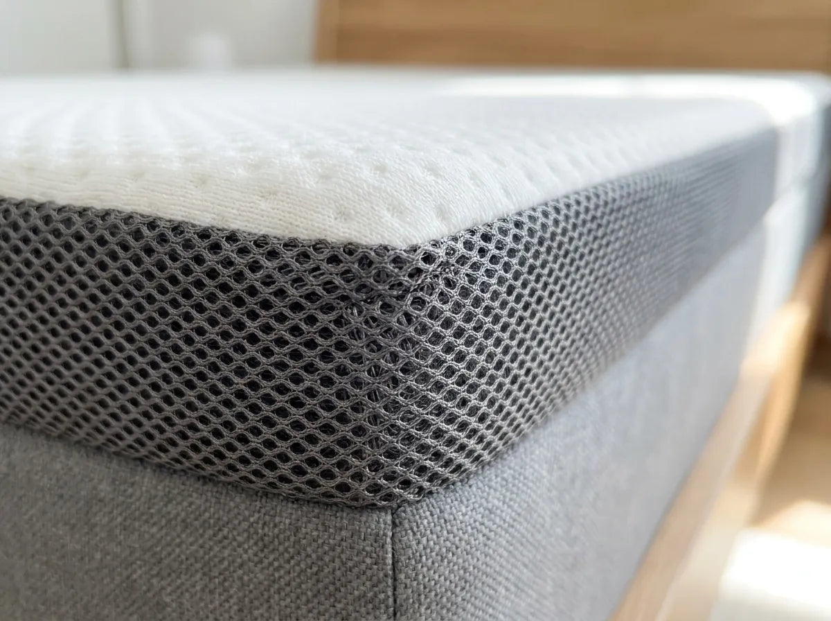2-in-1 Komfort Topper – atmungsaktive Mesh-Seiten