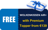Free Wolkenkissen Air+ with the Premium Topper