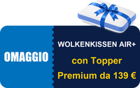 Wolkenkissen Air+ in omaggio con il Topper Premium
