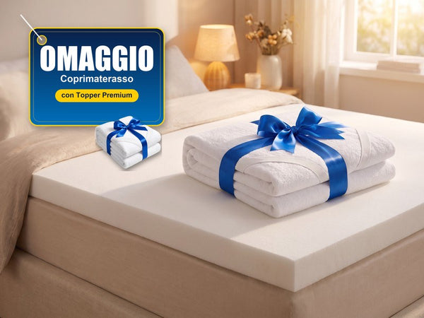 Coprimaterasso in omaggio