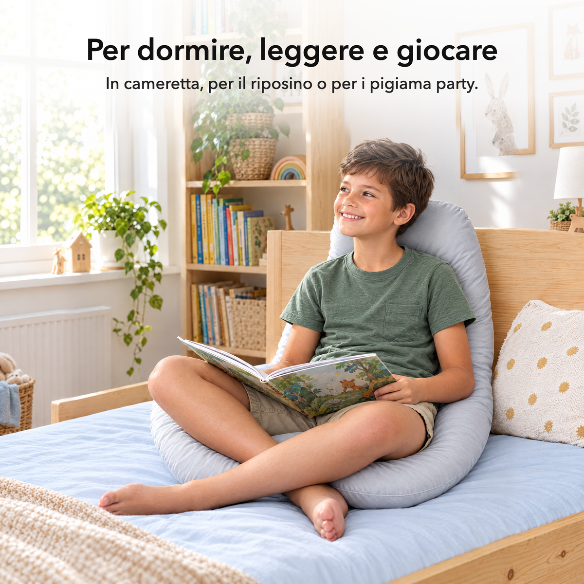 Grigio – Per dormire, leggere e giocare
