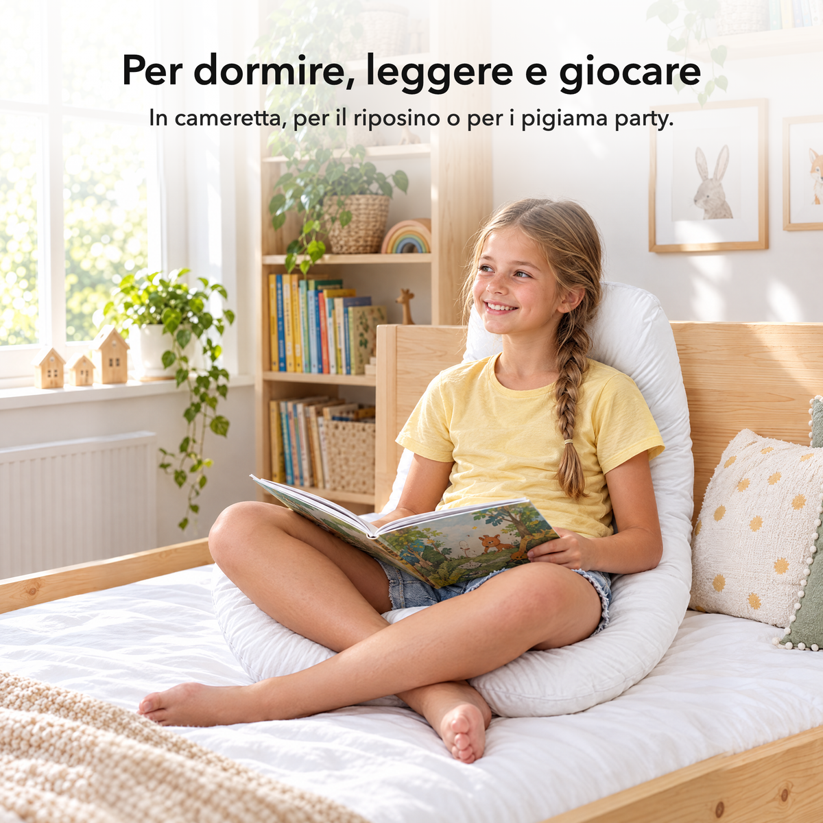 Bianco – Per dormire, leggere e giocare