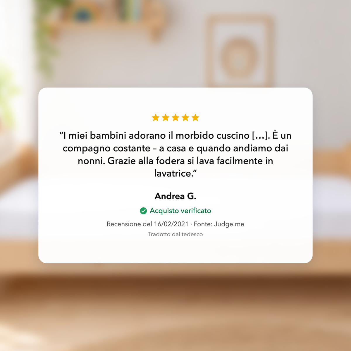 KomfortKissen Kids – Recensione cliente