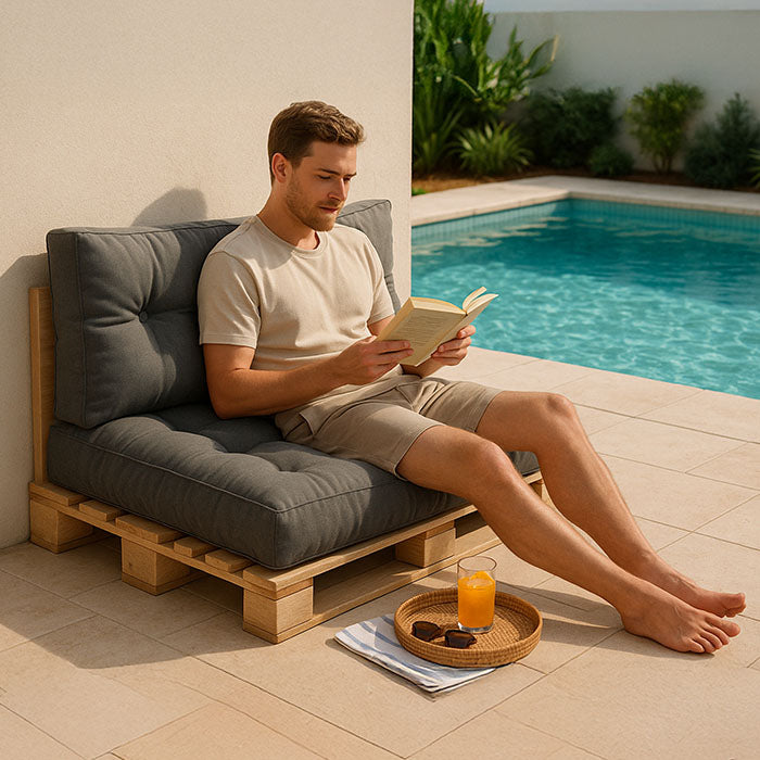 Premium -kuormalavatyyny - ulko- ja sisätilojen tyyny