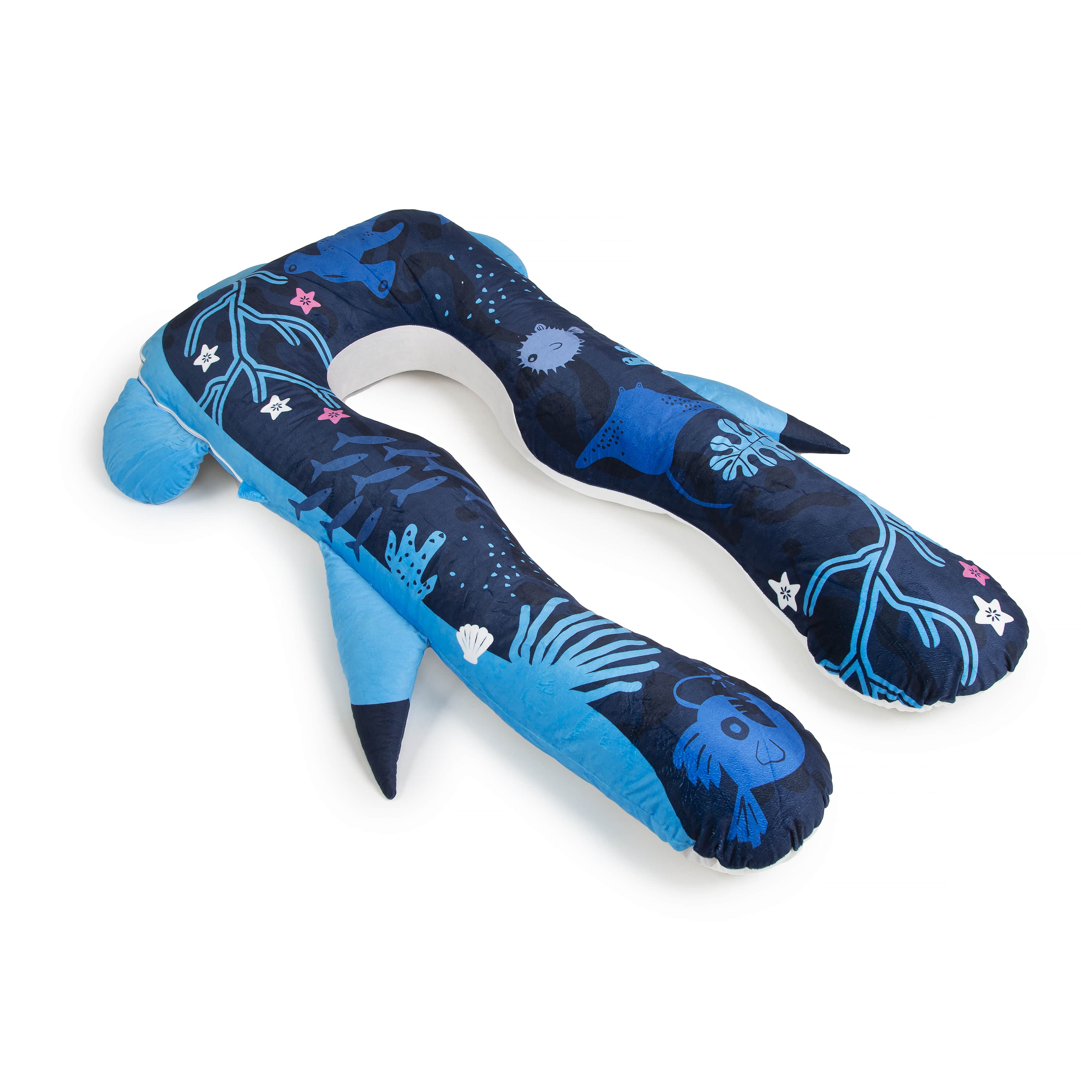 Ersatzbezug - Mikroplüsch (Hai) - KomfortKissen.de